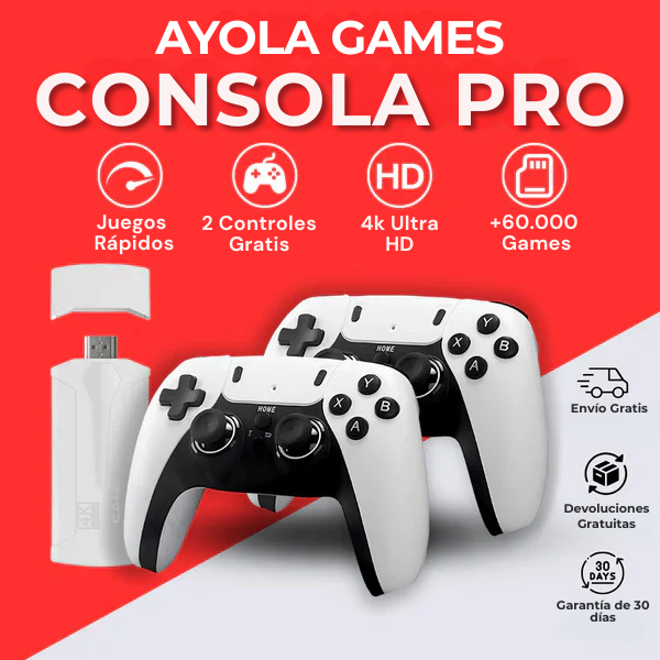 ¡Vuelve a vivir tu infancia con la Consola Retro de +60.000 Juegos! 🎮